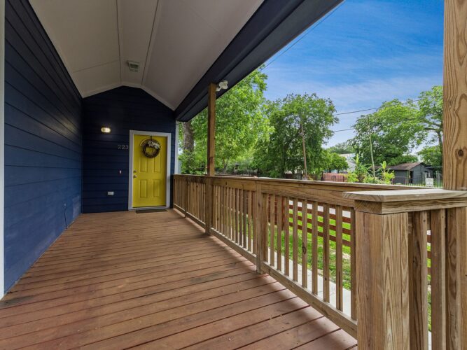 house balcony