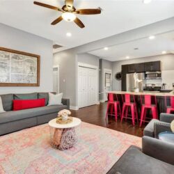 spacious sitting room